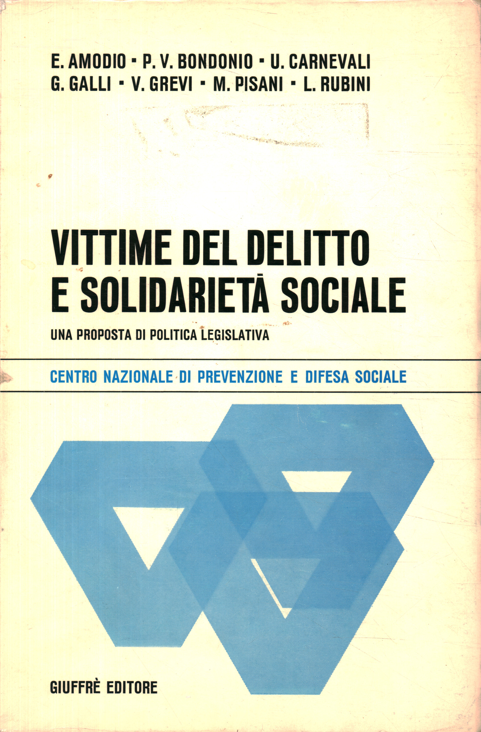 Vittime del delitto e solidarietà s