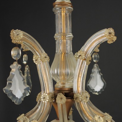 Lustre Verre Italie XX Siècle