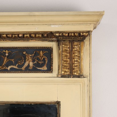 antiquariato, specchiera, antiquariato specchiera, specchiera antica, specchiera antica italiana, specchiera di antiquariato, specchiera neoclassica, specchiera del 800 - antiquariato, cornice, antiquariato cornice, cornice antica, cornice antica italiana, cornice di antiquariato, cornice neoclassico, cornice del 800,Caminiera in Stile Neoclassico