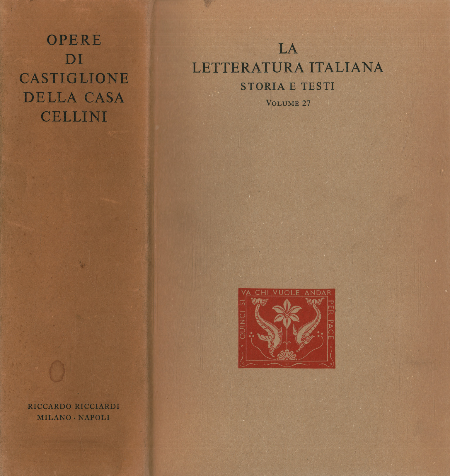 Œuvres de Baldassare Castiglione Giovanni%