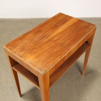 Table Basse Placage de Noyer Italie Années 1950