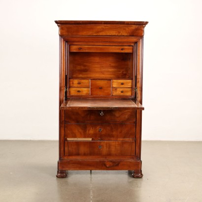 Secrétaire Louis Philippe Mahogany France XIX Century