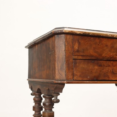 Working Table Louis Philippe Walnut Italy XIX Century