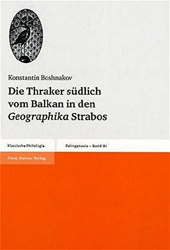 Die Thraker südlich vom Balkan in%2