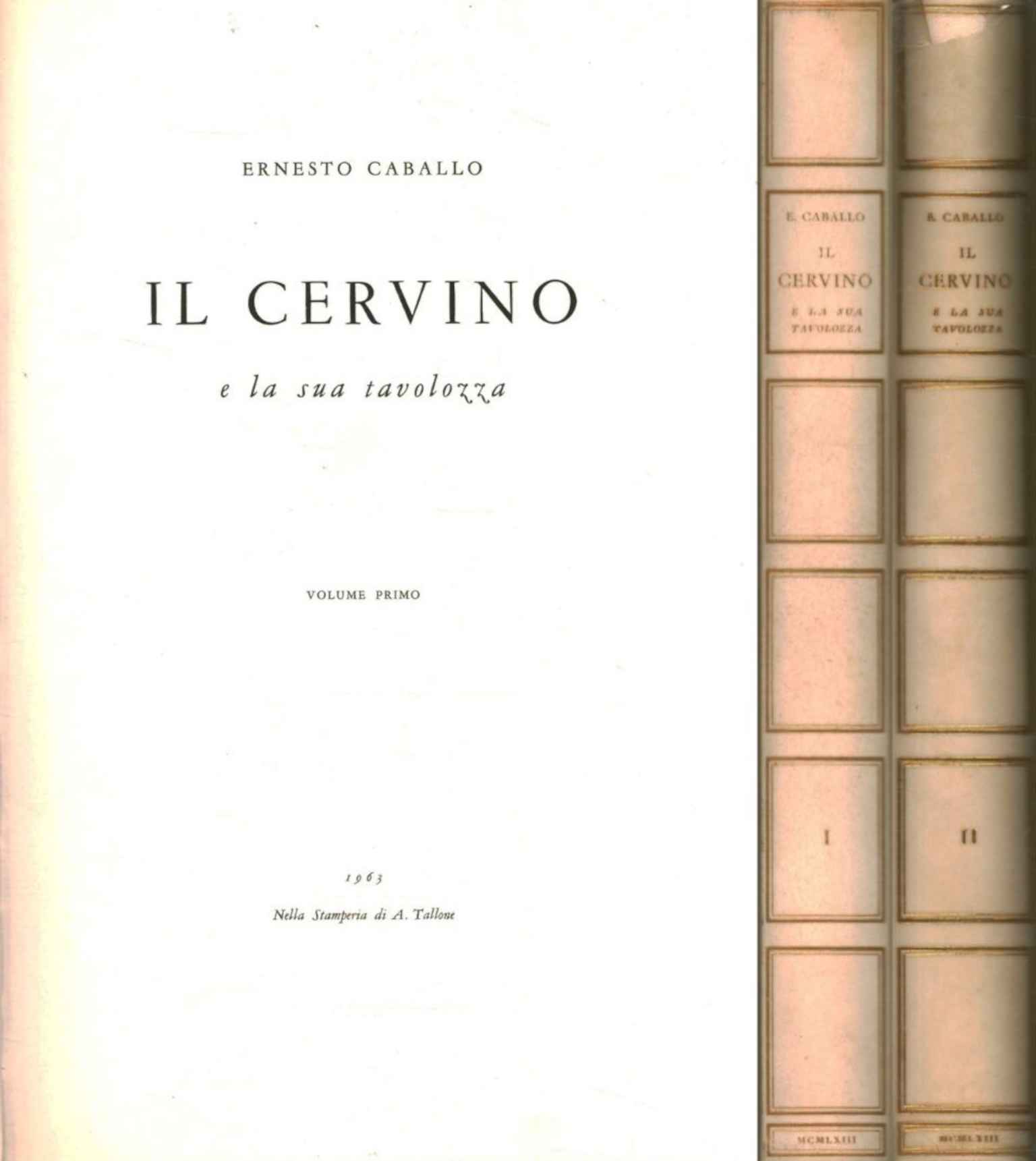 Il cervino (2 Volumi),Il cervino e la sua tavolozza (2 Vol